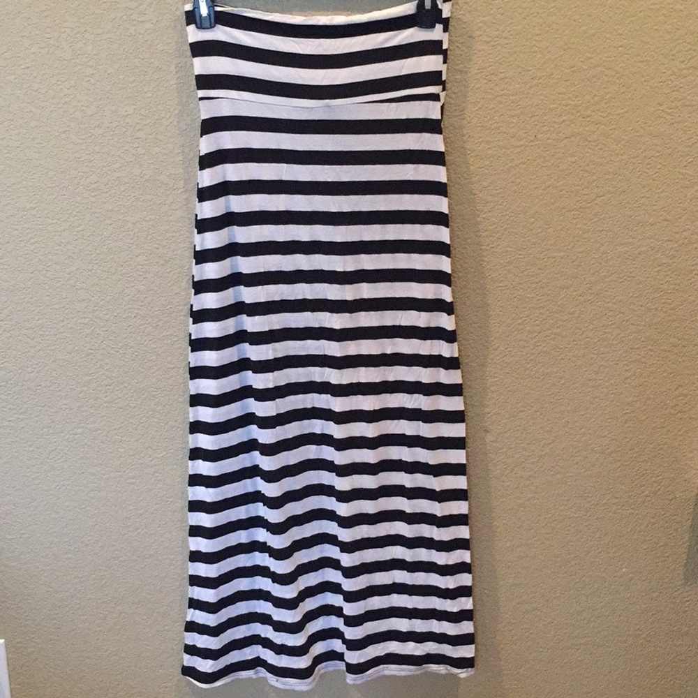 Black and White Maxi Shirt!